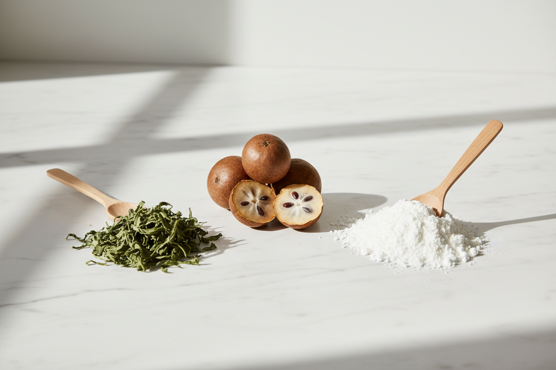 Monk Fruit vs. Stevia: Which Natural Sweetener Is Actually Better? (A Side-by-Side Breakdown)