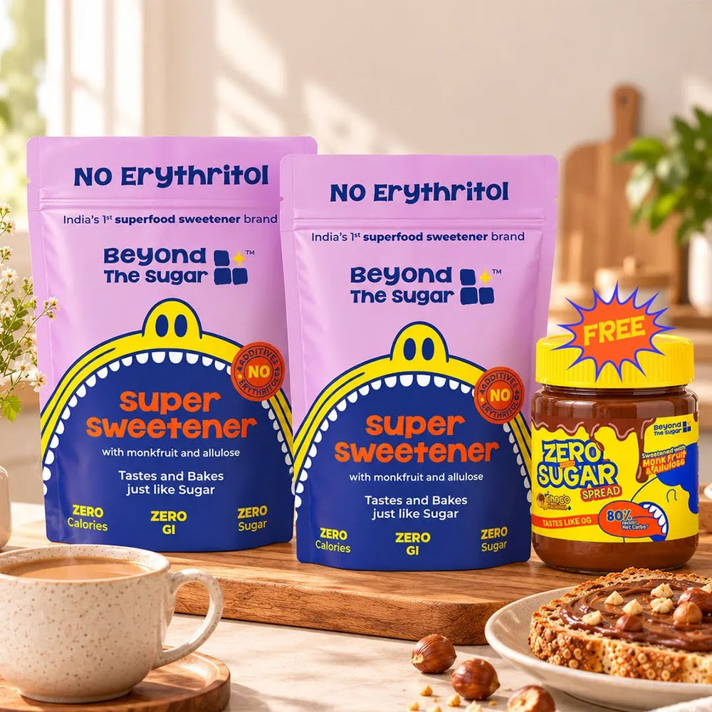 Buy 2x450g Sweetener & Get 1 Jar of Spread Free! -